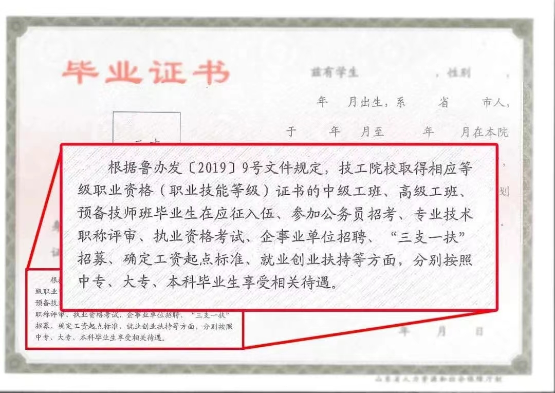 合肥技师学院毕业证书